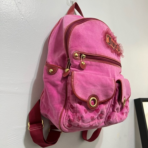 Pink Juicy Couture Backpack - Picture 3 of 7